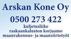 Arskan Kone Oy logo